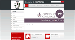Desktop Screenshot of comune.villaputzu.ca.it